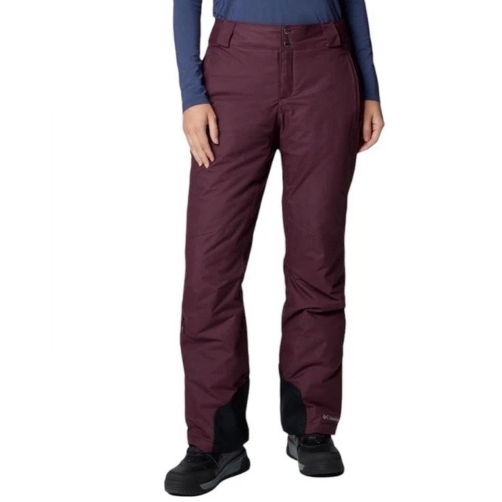 *NWT Columbia Women Size 3X Regular Bugaboo II Pant Purple Plum Snow Pants $120 - Picture 1 of 16